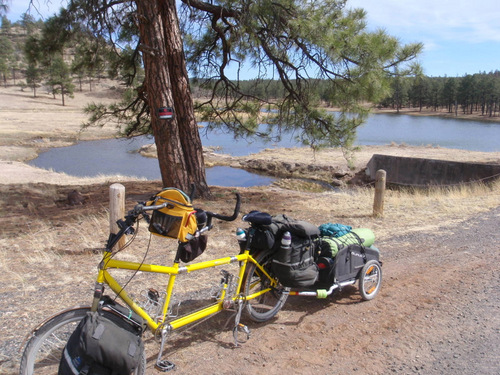 A view of the Bee at Wall Lake (GDMBR, Gila NF, NM).